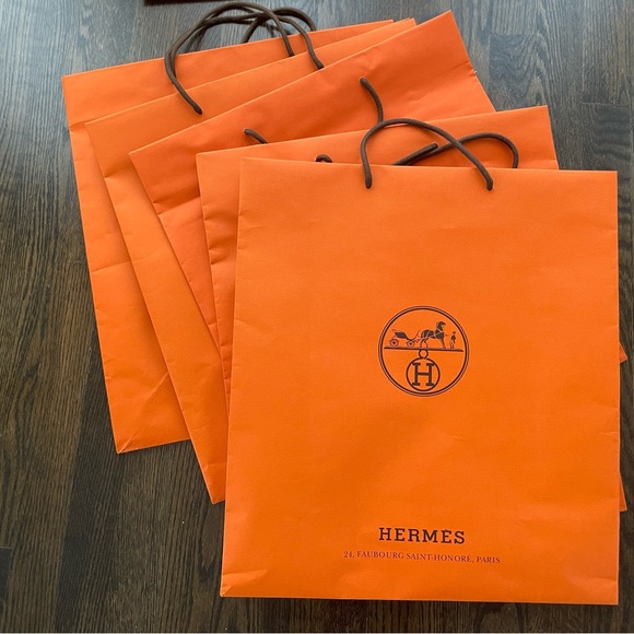 Hermes boutique shopping bag XL - Picture 2 of 2